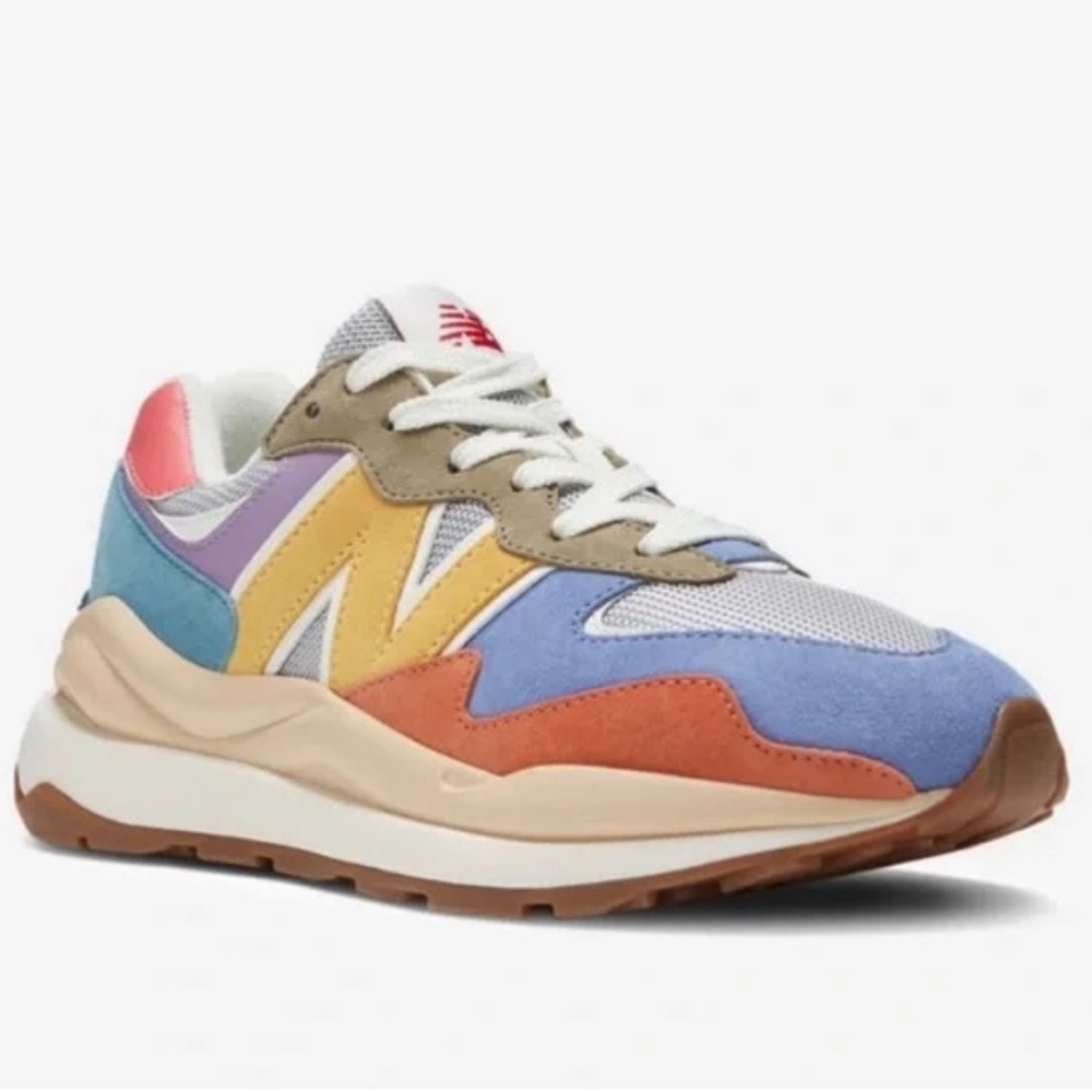 New Balance 57/40 Sneaker in Silver Mink Blue